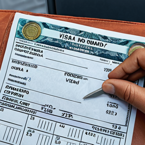 **Image:** A digital nomad stressed at a border crossing, frantically checking documents. Visa expiration date visibly highlighted. Emphasize the importance of visa compliance.